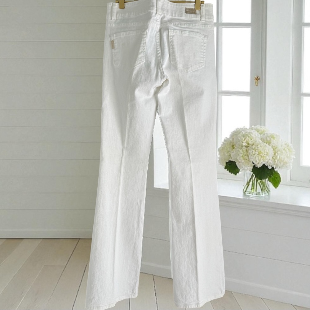 NWT PAIGE Women's Boot Cut Tonal Ecru Jeans - Picture 2 of 10